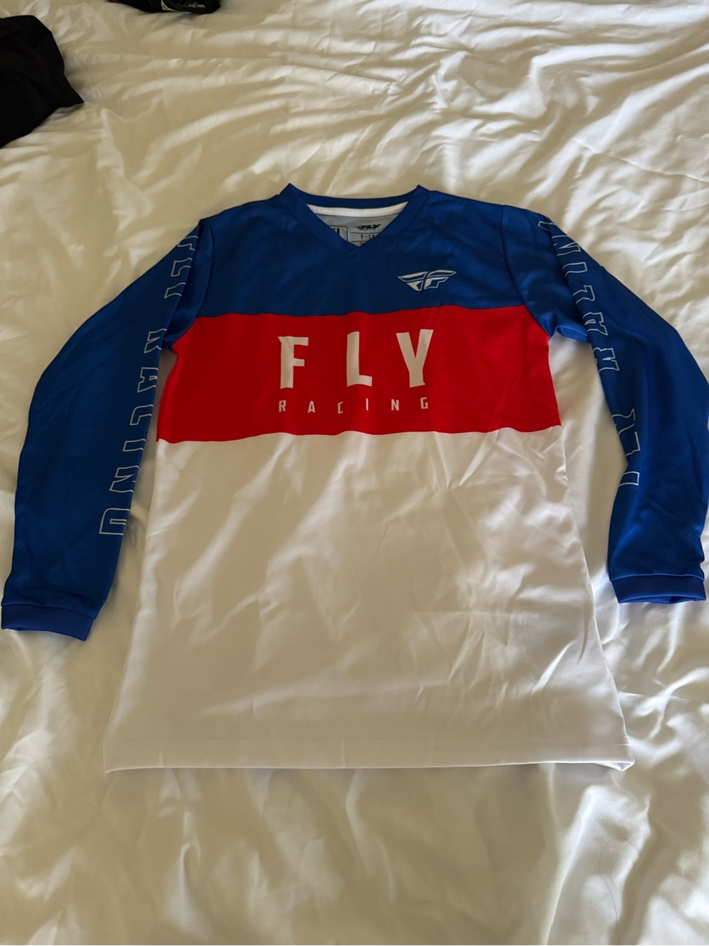Kids' Colorblock Long Sleeve Jersey - Blue/Red/White